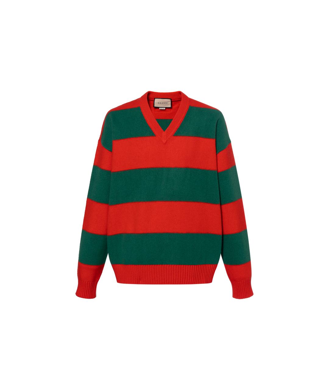 GUCCI Красный джемпер / свитер, фото 6