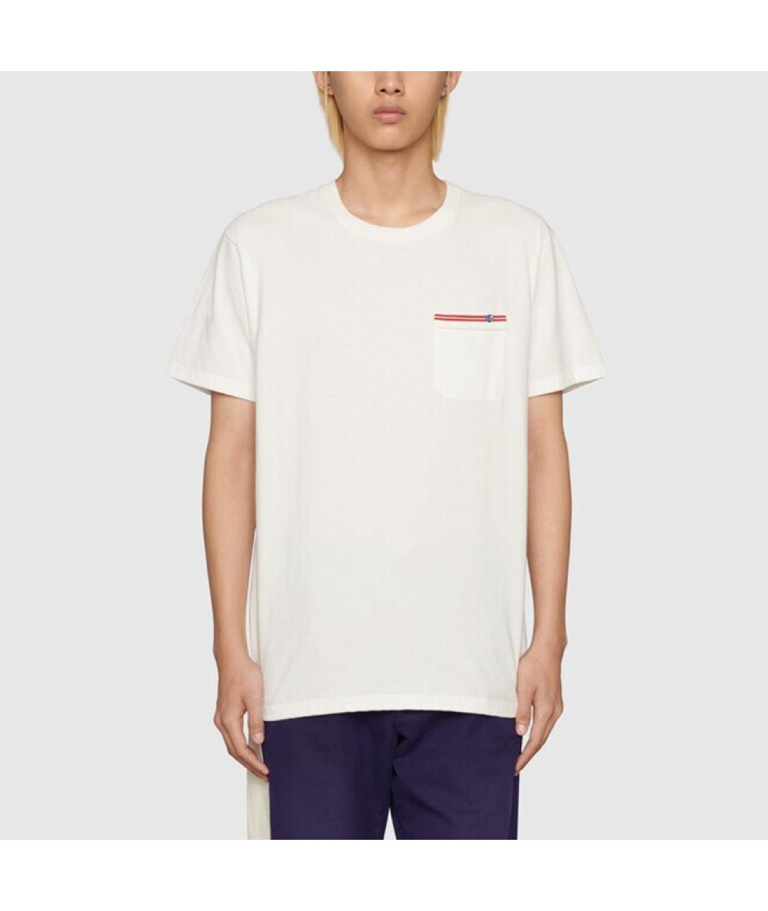 GUCCI Бежевая футболка, фото 3