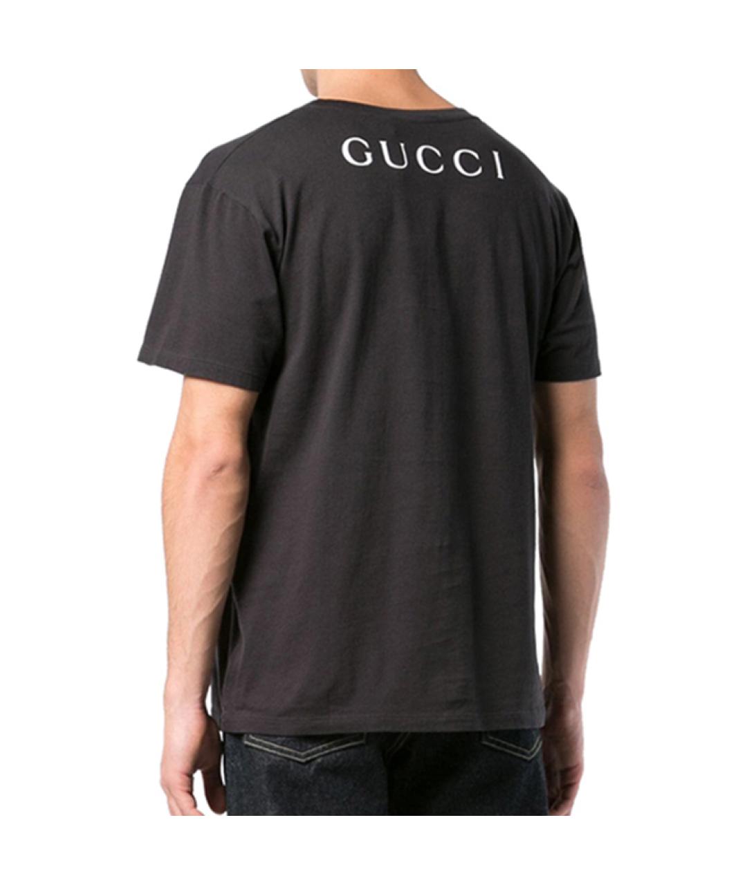 GUCCI Коричневая футболка, фото 4