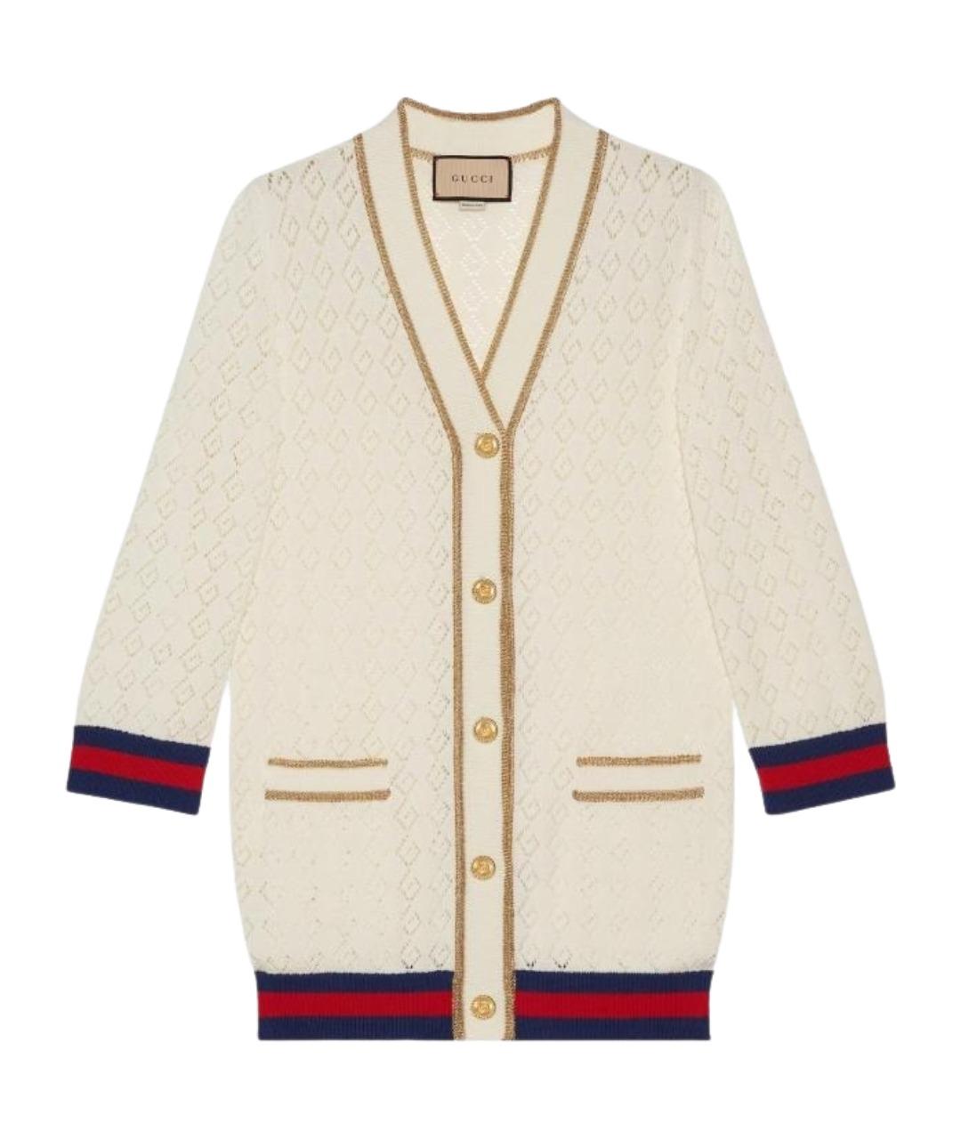 GUCCI Бежевый кардиган, фото 1