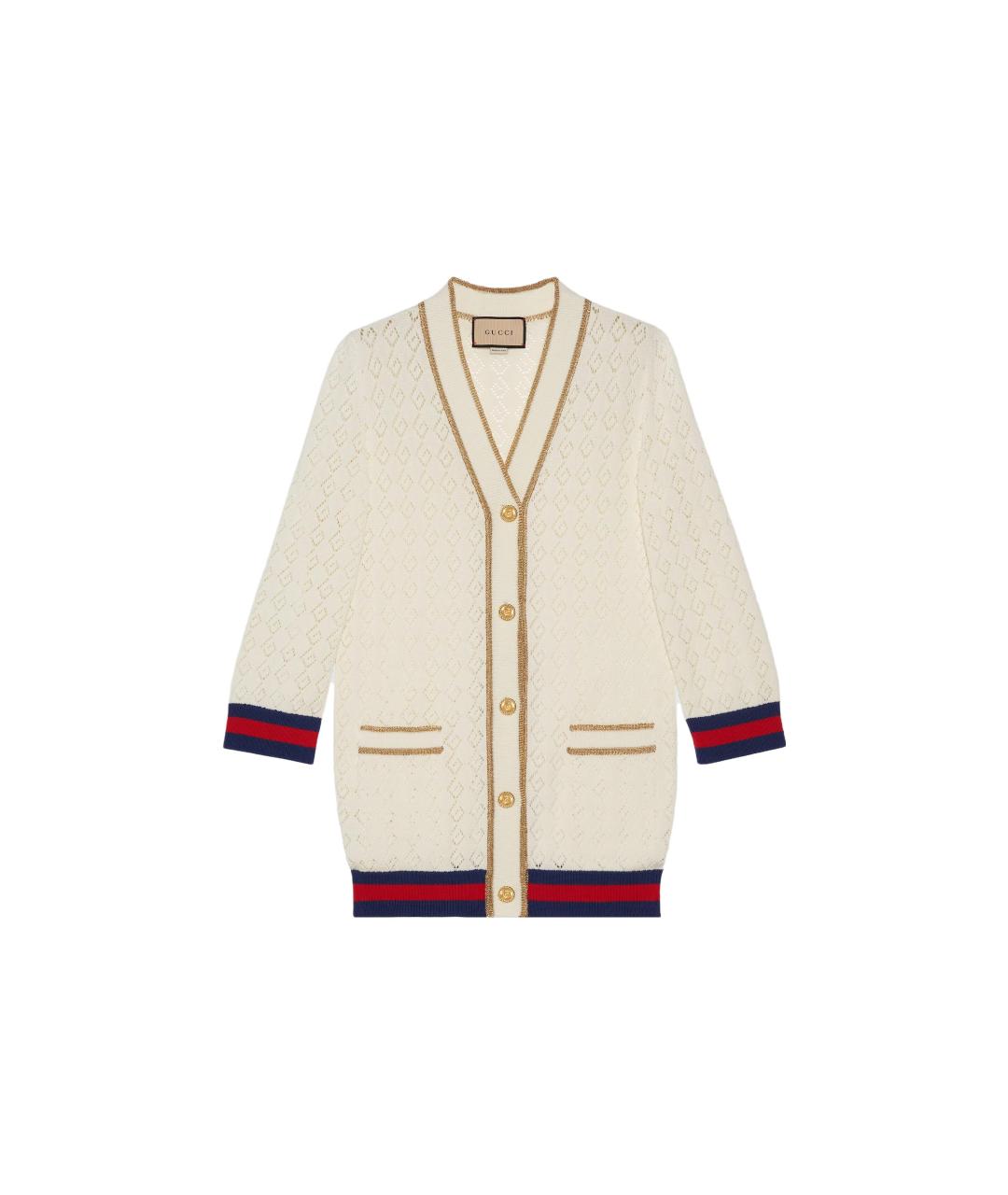 GUCCI Бежевый кардиган, фото 6