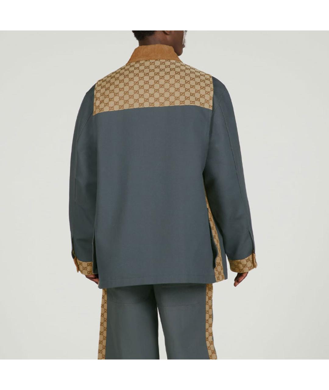 GUCCI Серая куртка, фото 5
