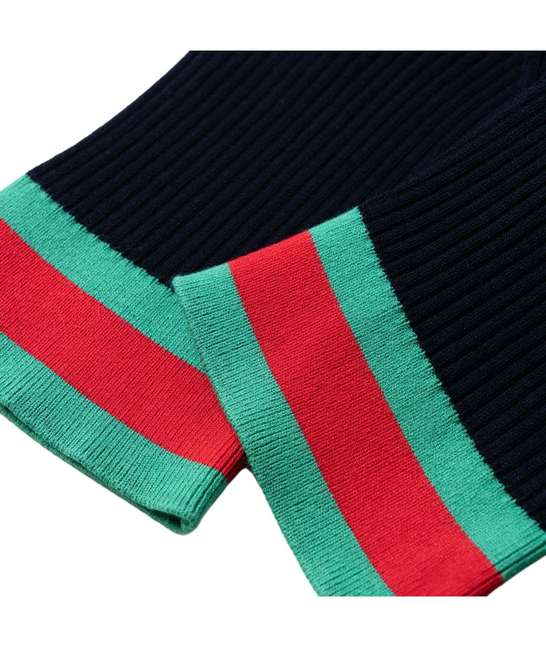 GUCCI Темно-синий вискозный джемпер / свитер, фото 3
