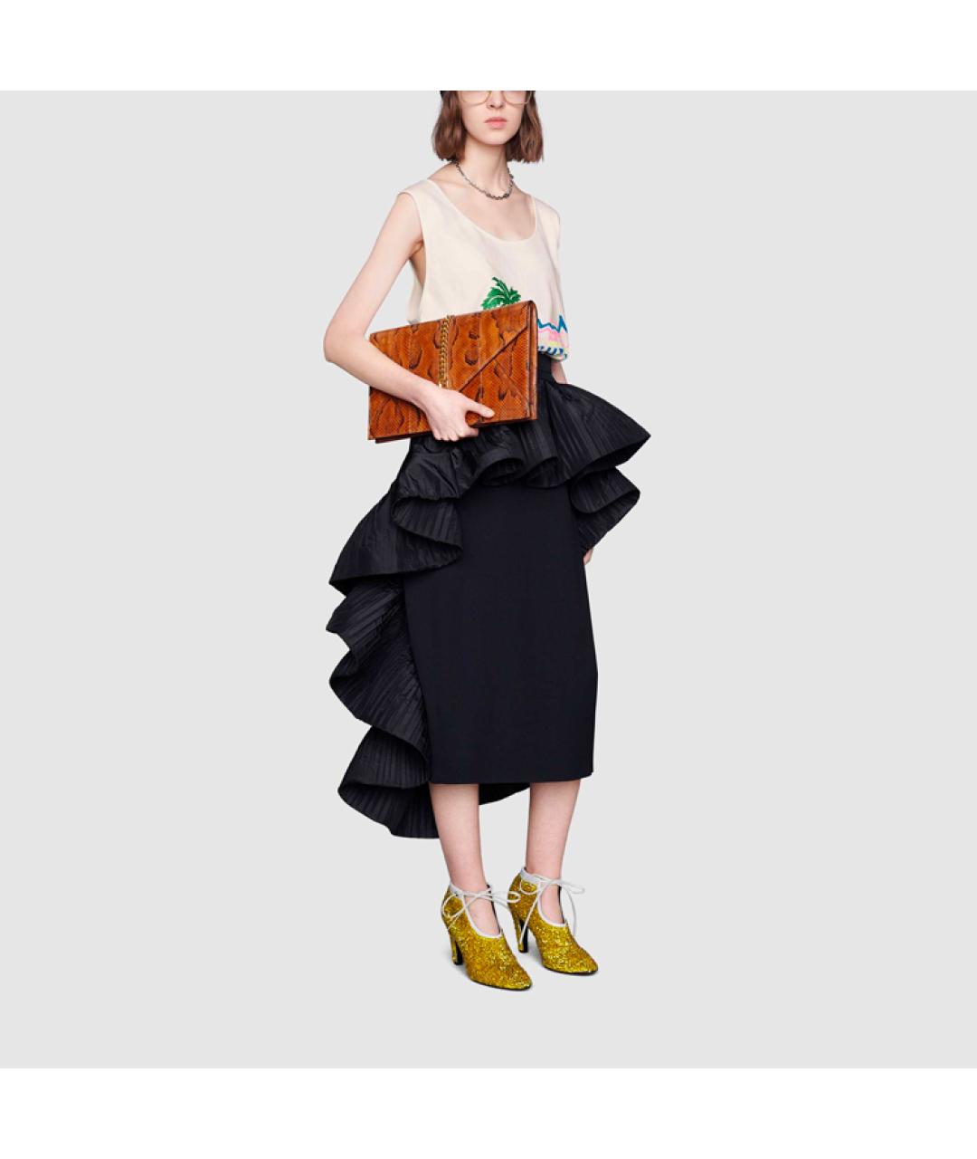 GUCCI Бежевая майка, фото 5