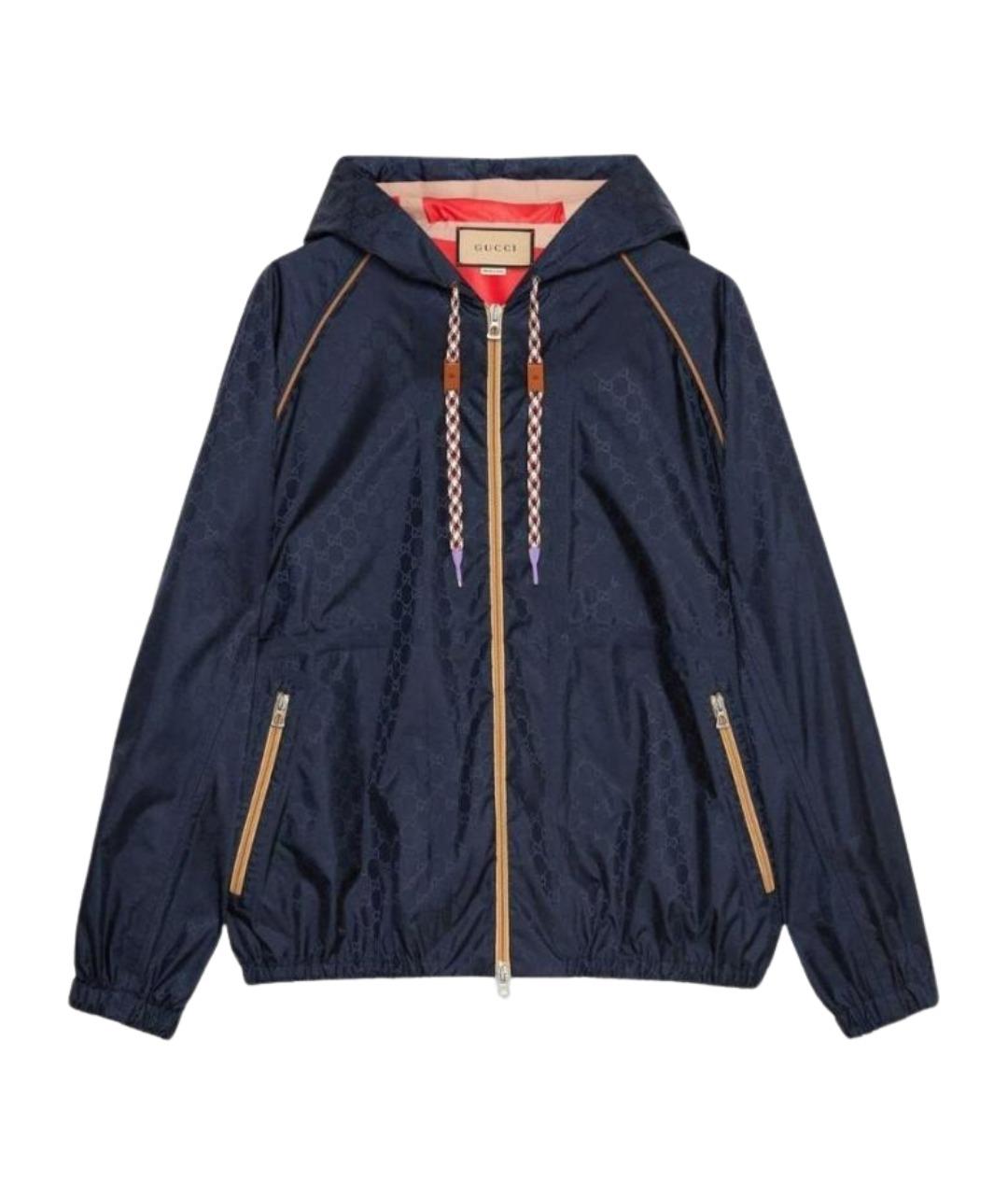 GUCCI Синяя куртка, фото 1