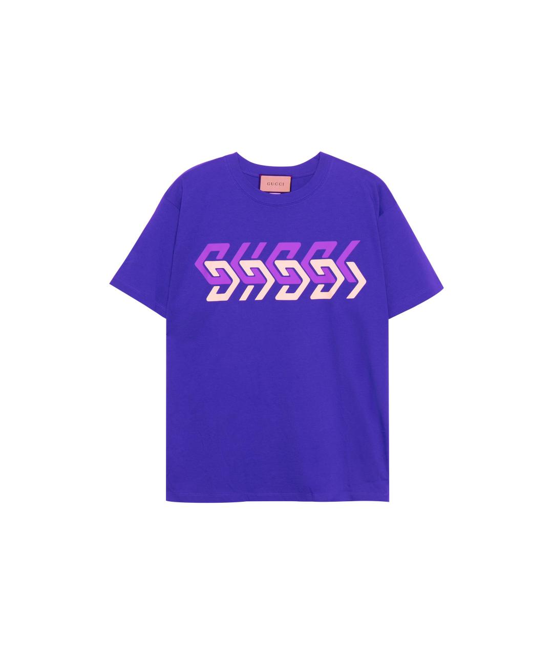 GUCCI Синяя футболка, фото 6