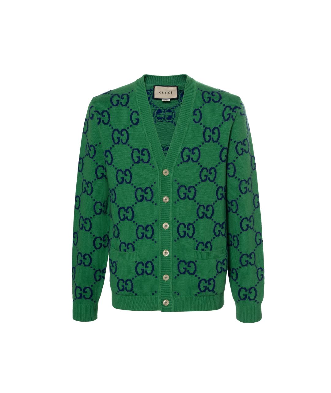 GUCCI Зеленый кардиган, фото 6