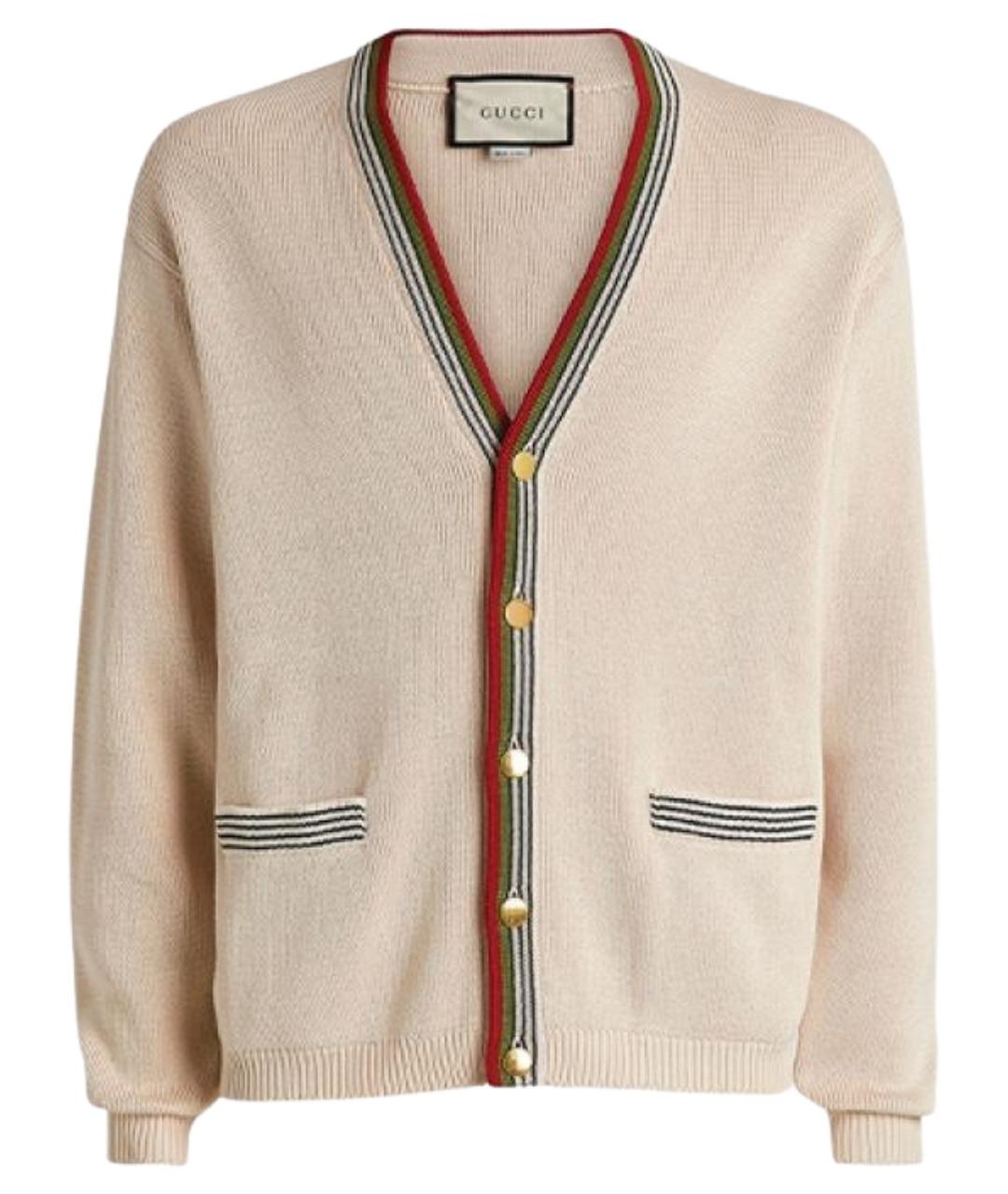 GUCCI Бежевый кардиган, фото 1