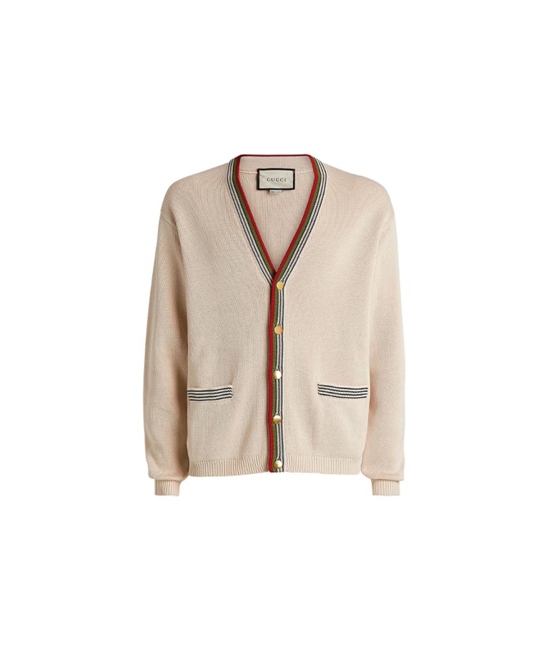 GUCCI Бежевый кардиган, фото 6