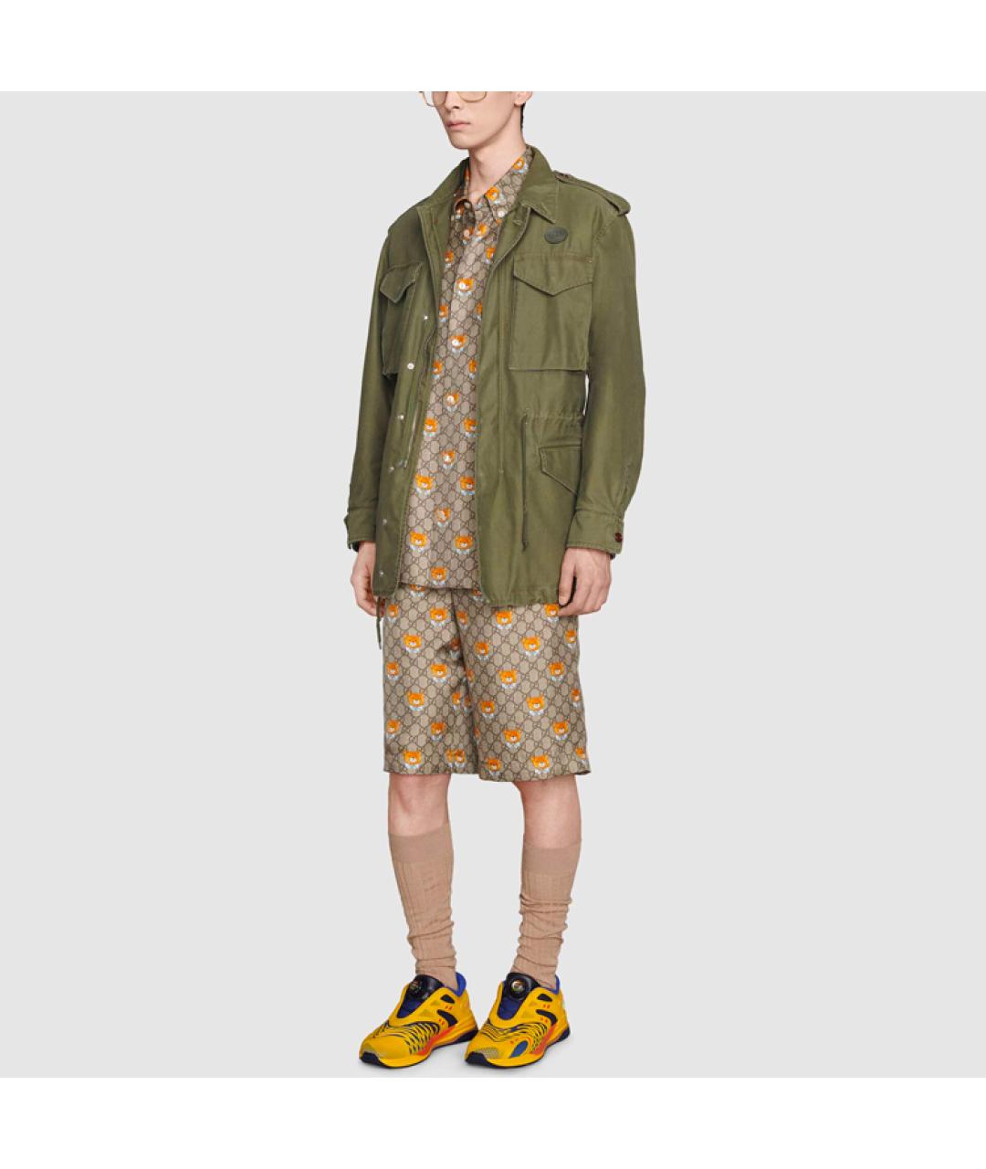 GUCCI Коричневая кэжуал рубашка, фото 2