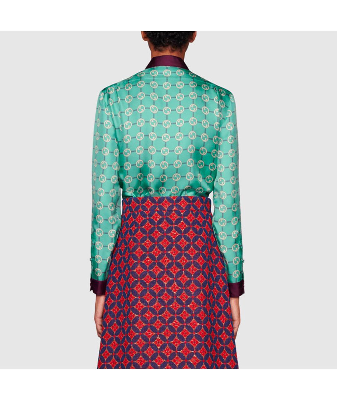 GUCCI Голубая рубашка, фото 3