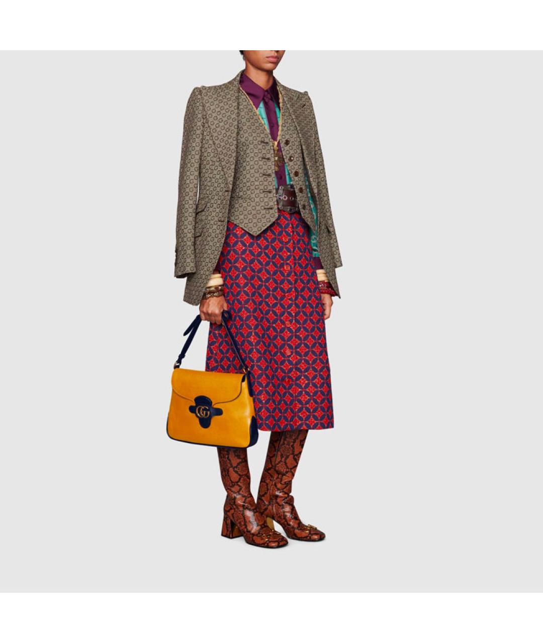 GUCCI Голубая рубашка, фото 4