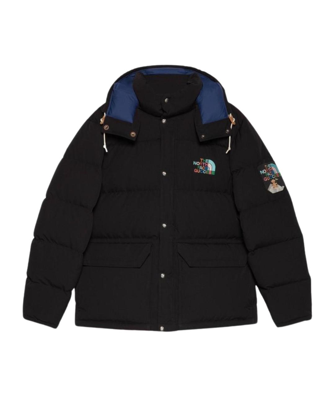 GUCCI Черный пуховик, фото 1