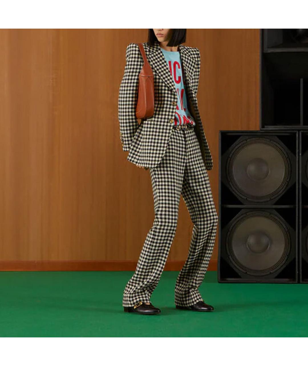 GUCCI Голубая футболка, фото 3