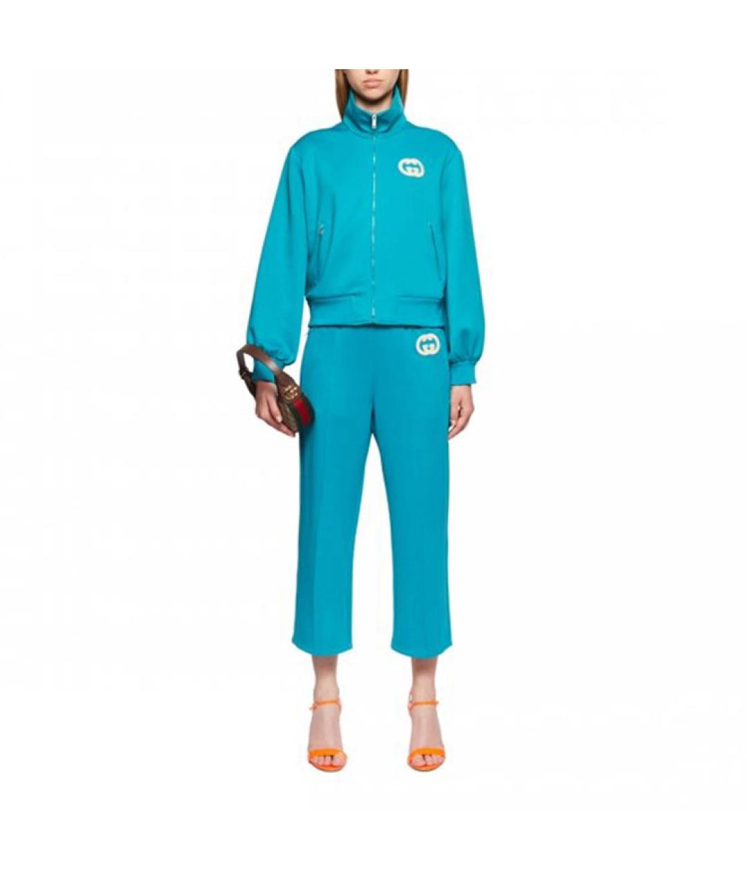 GUCCI Синяя куртка, фото 3