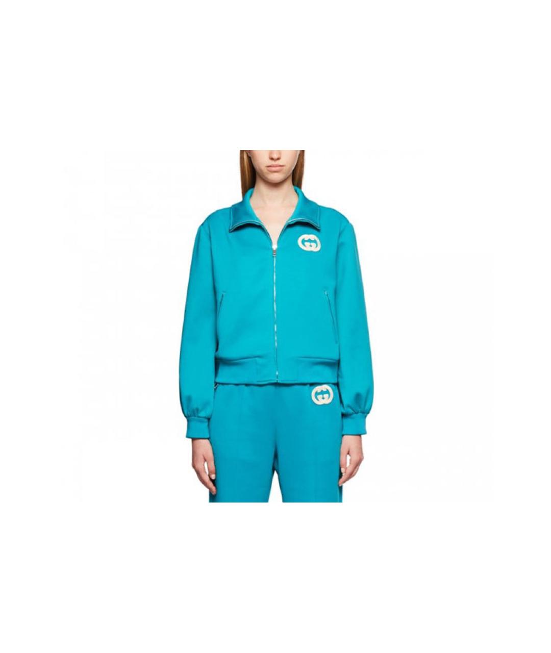 GUCCI Синяя куртка, фото 5