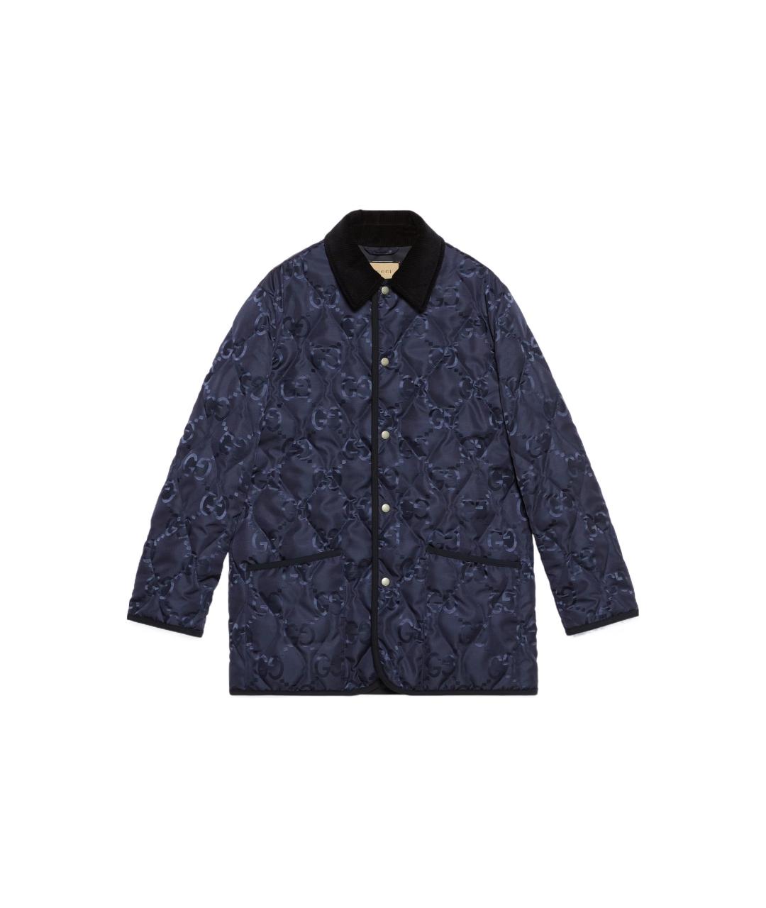 GUCCI Темно-синяя куртка, фото 6