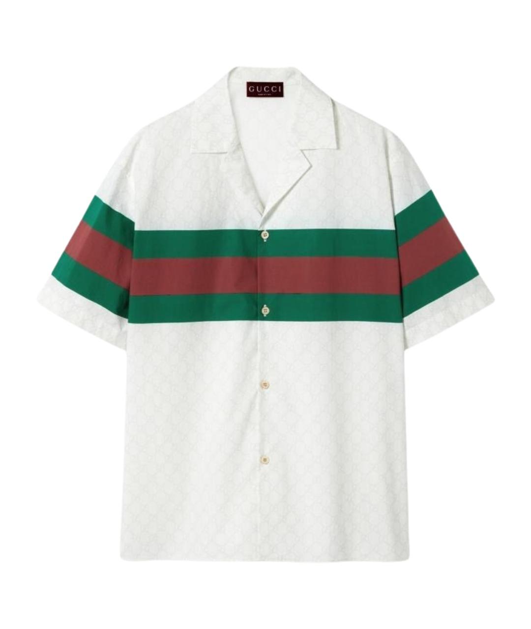 GUCCI Белая кэжуал рубашка, фото 1