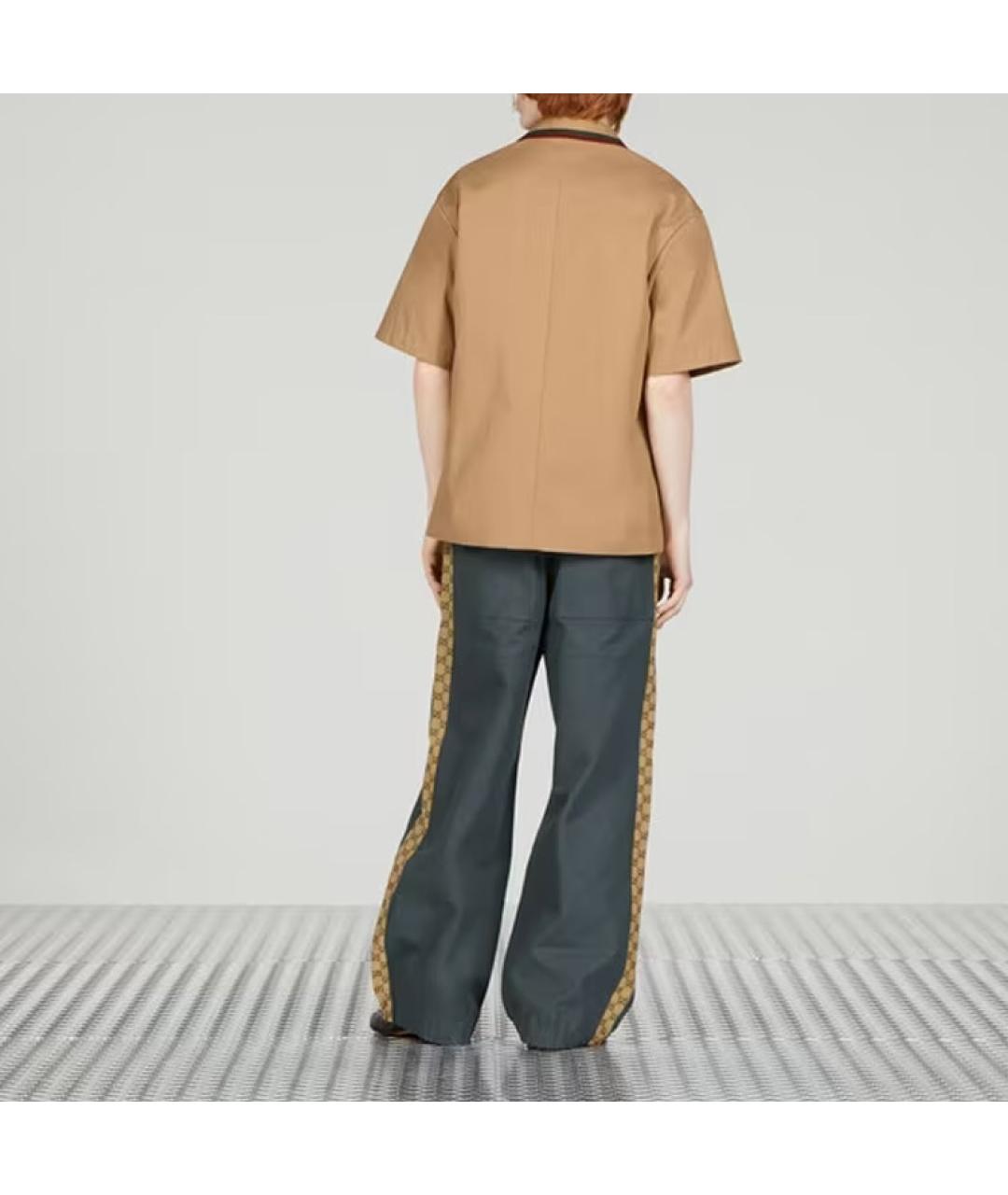 GUCCI Желтая кэжуал рубашка, фото 5