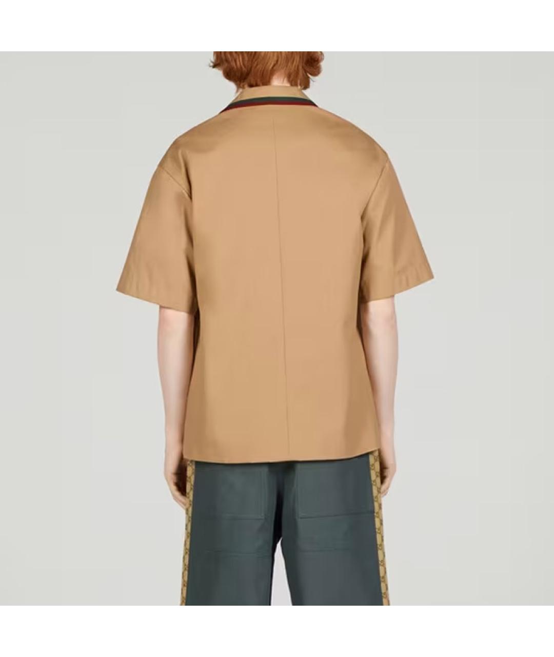 GUCCI Желтая кэжуал рубашка, фото 3