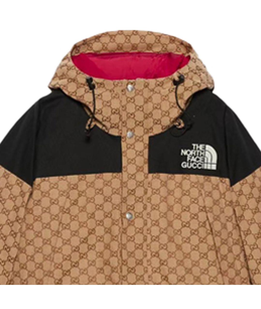 GUCCI Коричневый пуховик, фото 3