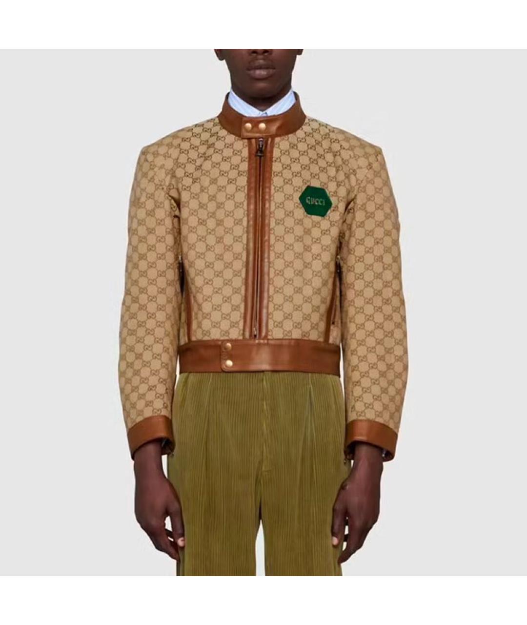 GUCCI Коричневая куртка, фото 2