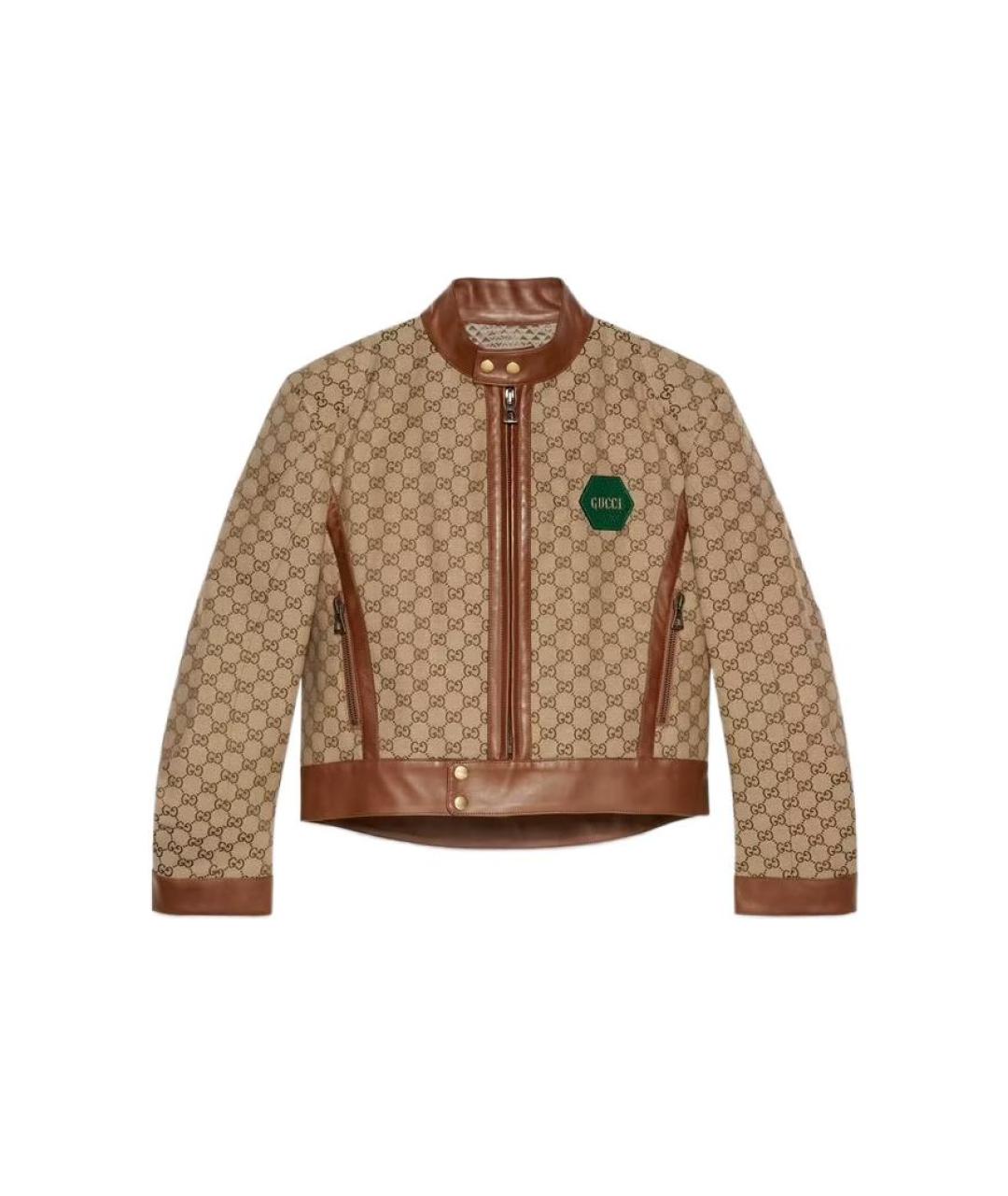 GUCCI Коричневая куртка, фото 4