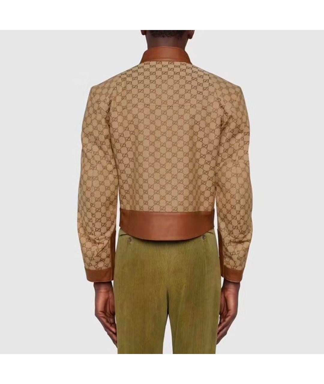 GUCCI Коричневая куртка, фото 3