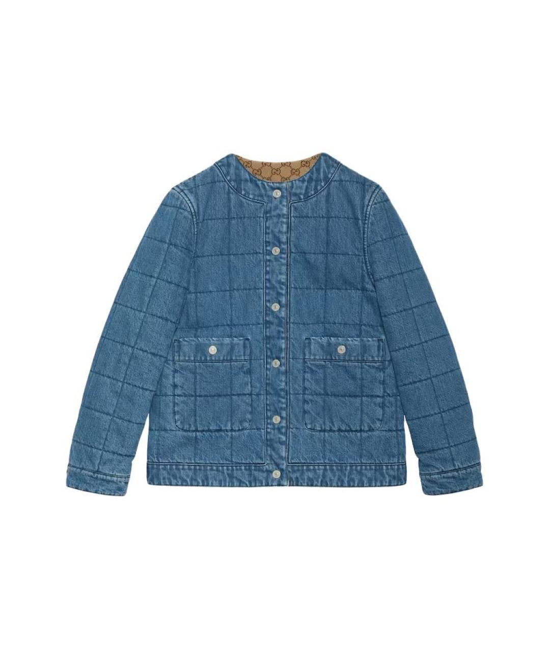 GUCCI Синяя куртка, фото 3