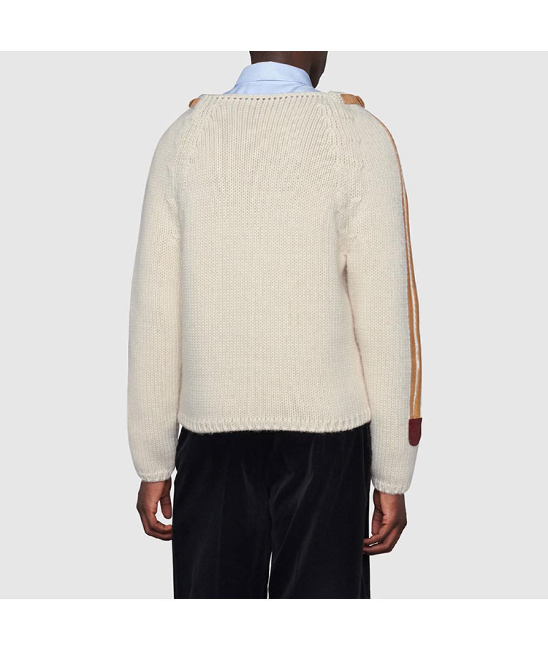 GUCCI Бежевый джемпер / свитер, фото 4