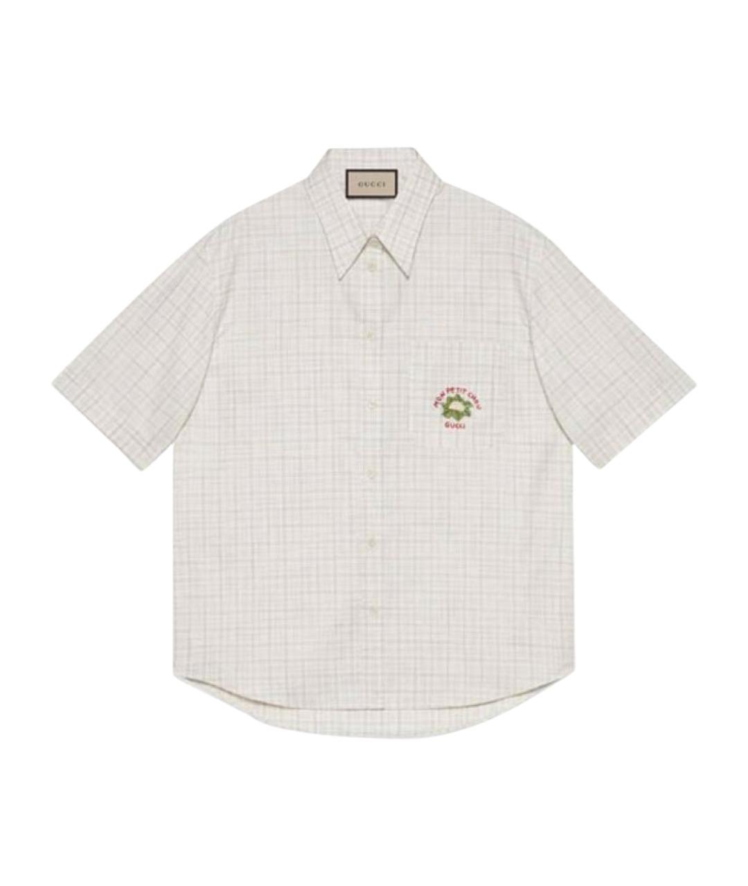 GUCCI Бежевая рубашка, фото 1