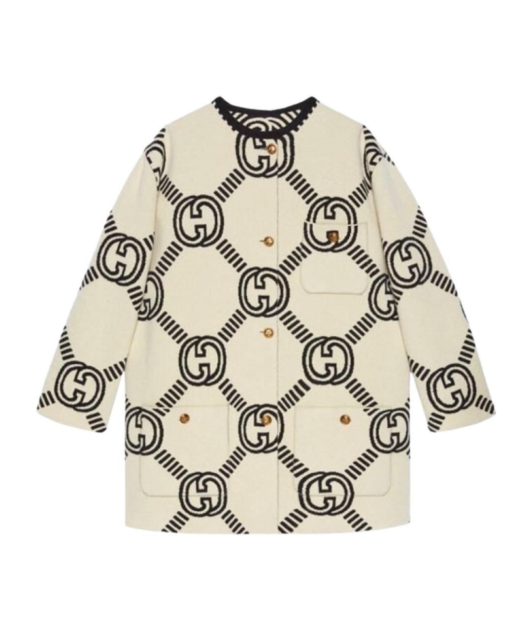 GUCCI Бежевый кардиган, фото 1
