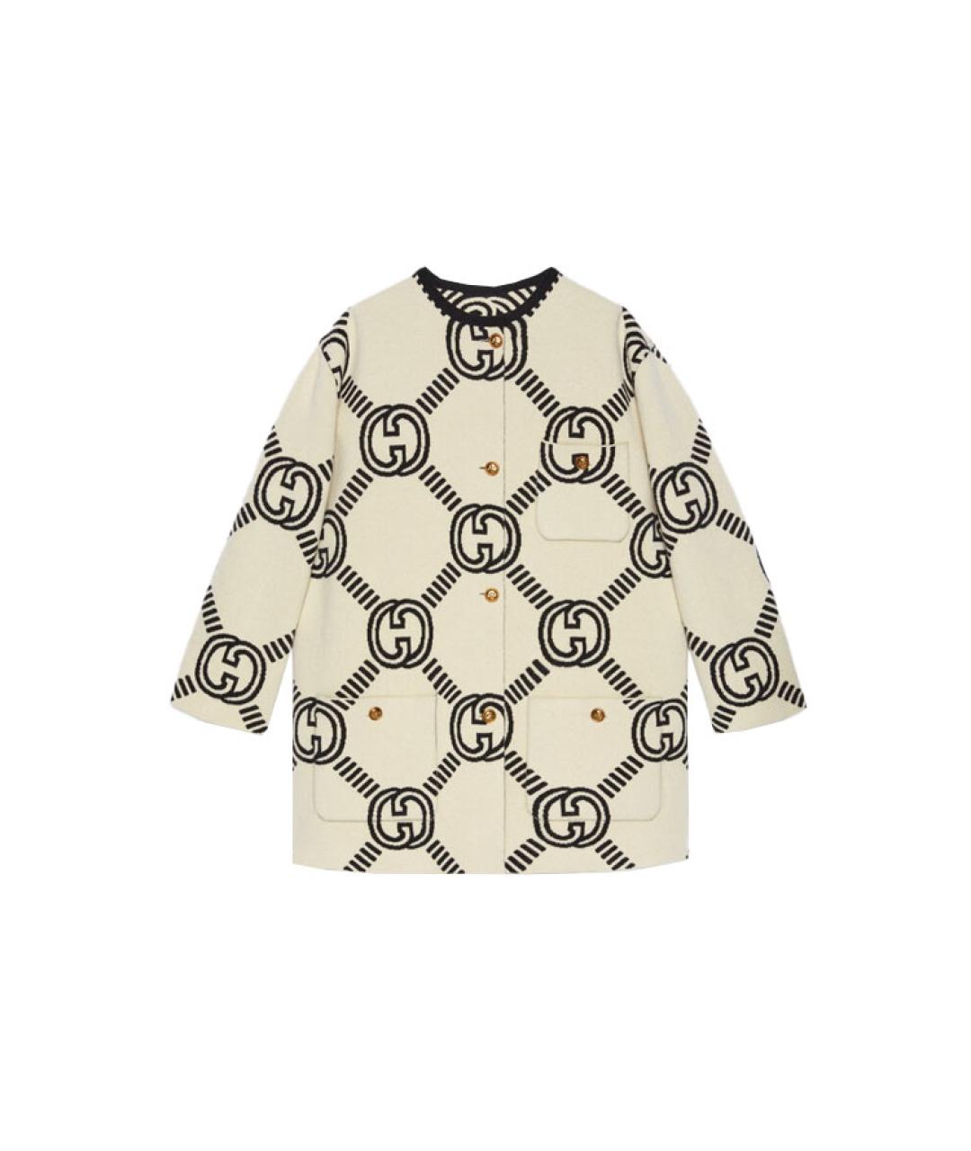 GUCCI Бежевый кардиган, фото 6