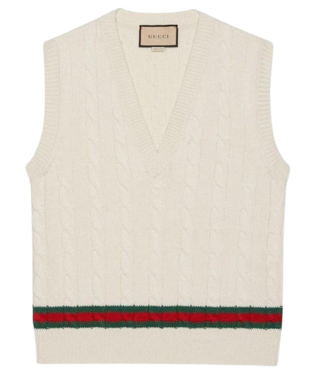 GUCCI Бежевая жилетка, фото 1