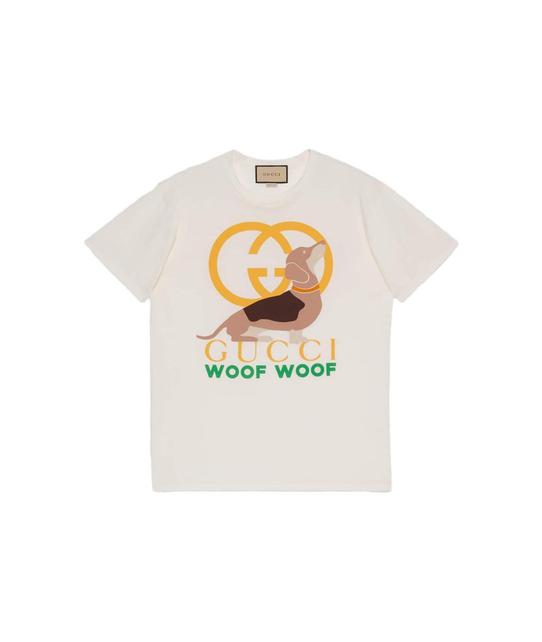 GUCCI Бежевая футболка, фото 1