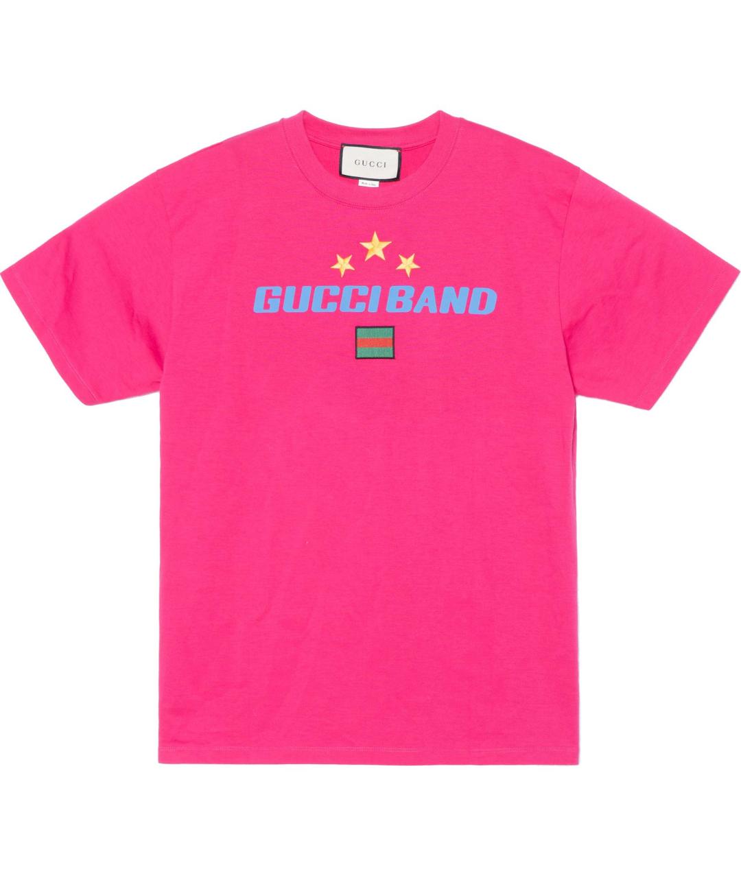 GUCCI Розовая футболка, фото 1