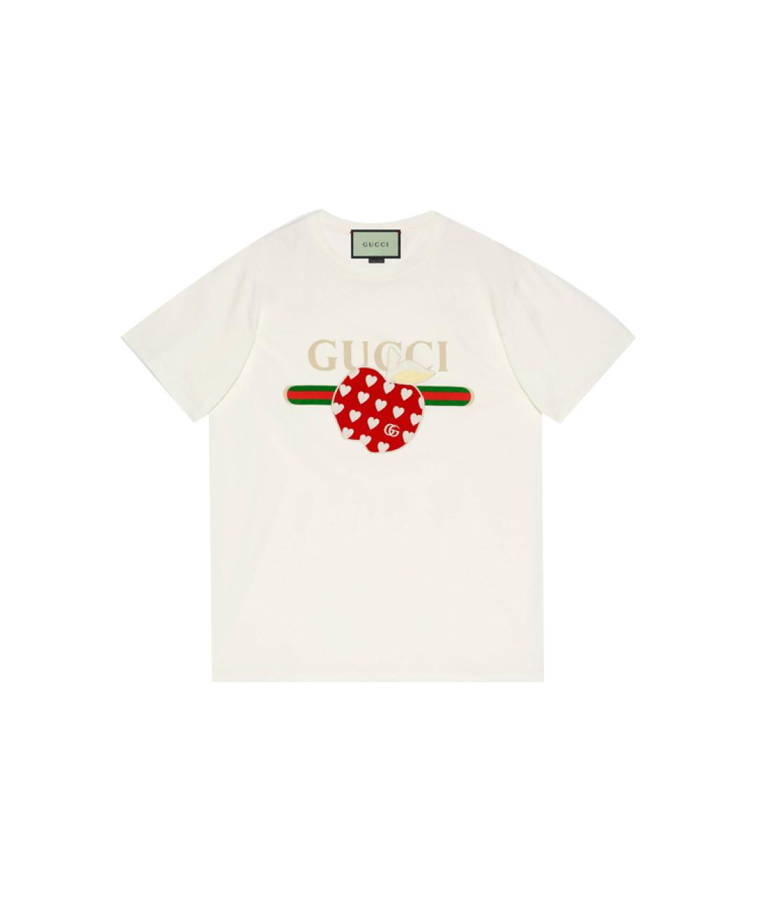 GUCCI Бежевая футболка, фото 6