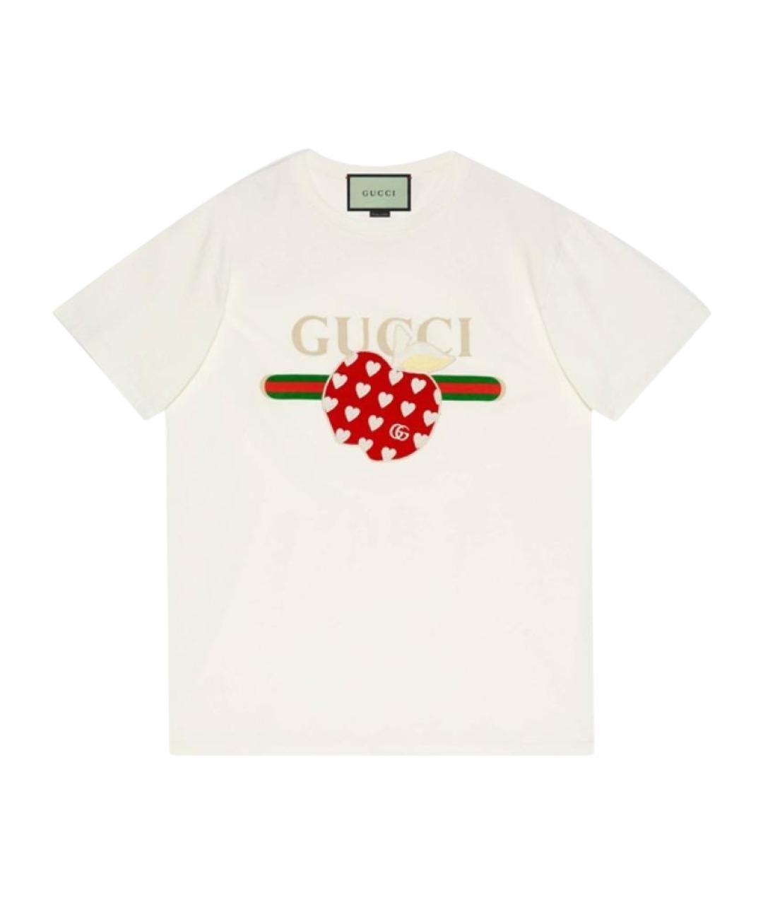 GUCCI Бежевая футболка, фото 1