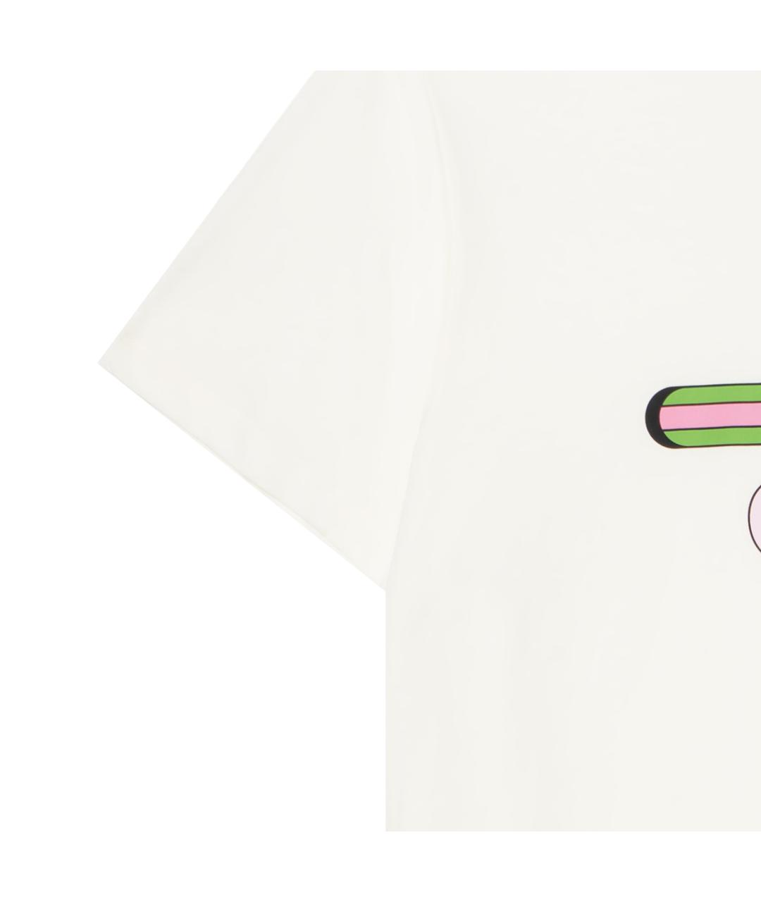 GUCCI Бежевая футболка, фото 5