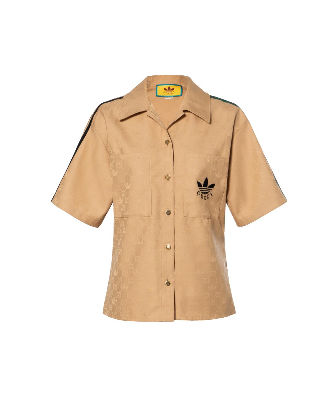 GUCCI Хаки рубашка, фото 1