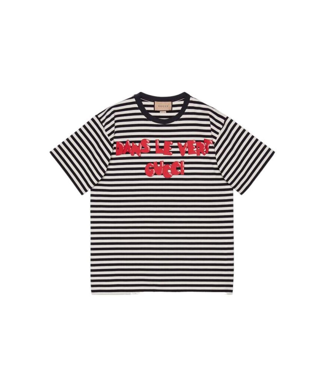 GUCCI Черная футболка, фото 5
