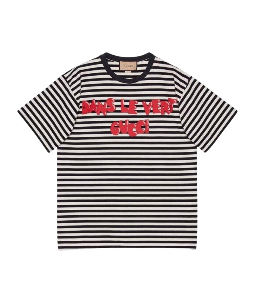 GUCCI Черная футболка, фото 1