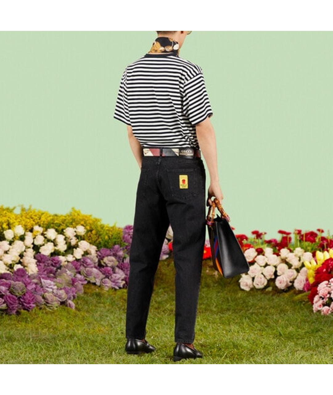 GUCCI Черная футболка, фото 3