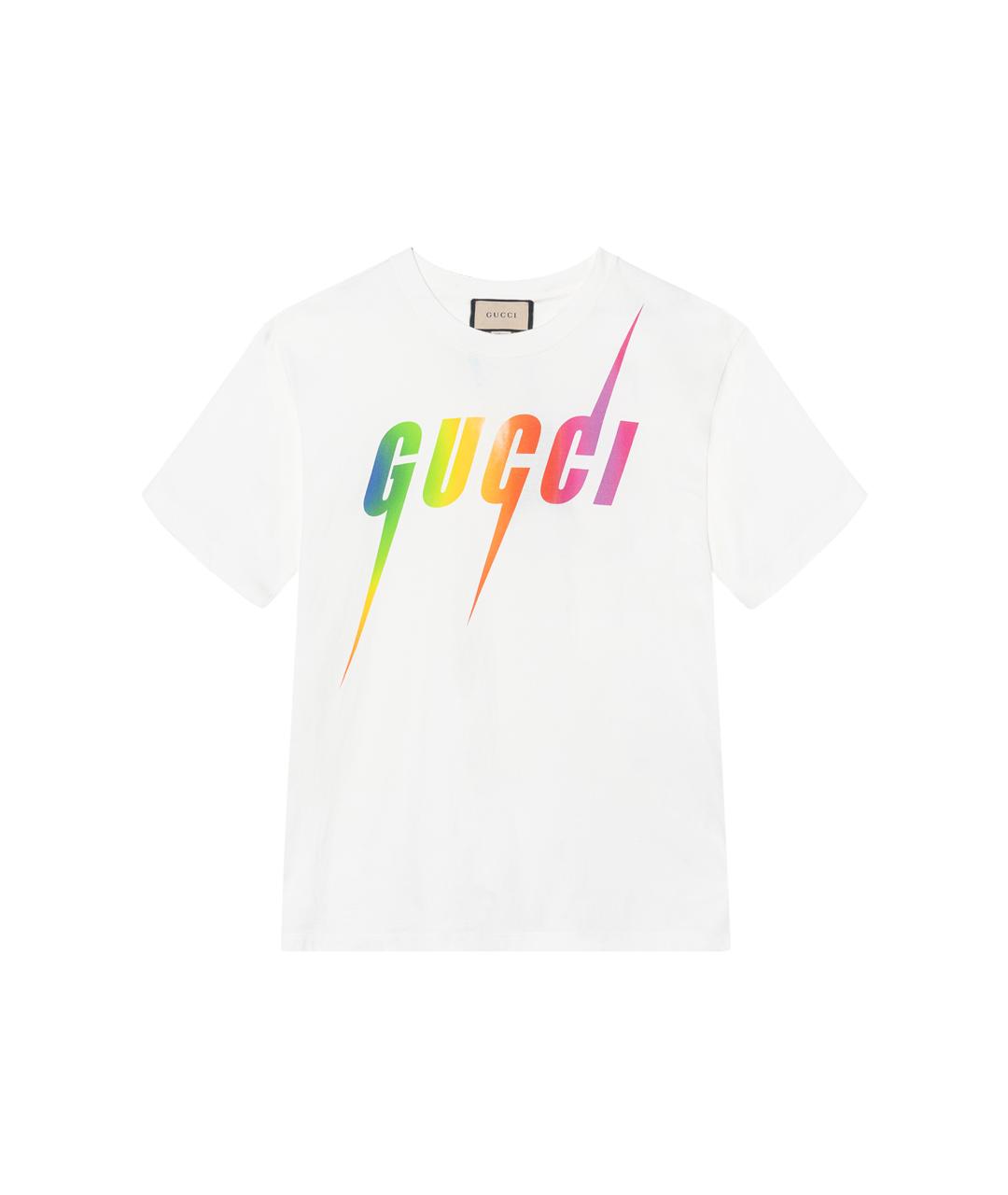 GUCCI Бежевая футболка, фото 5