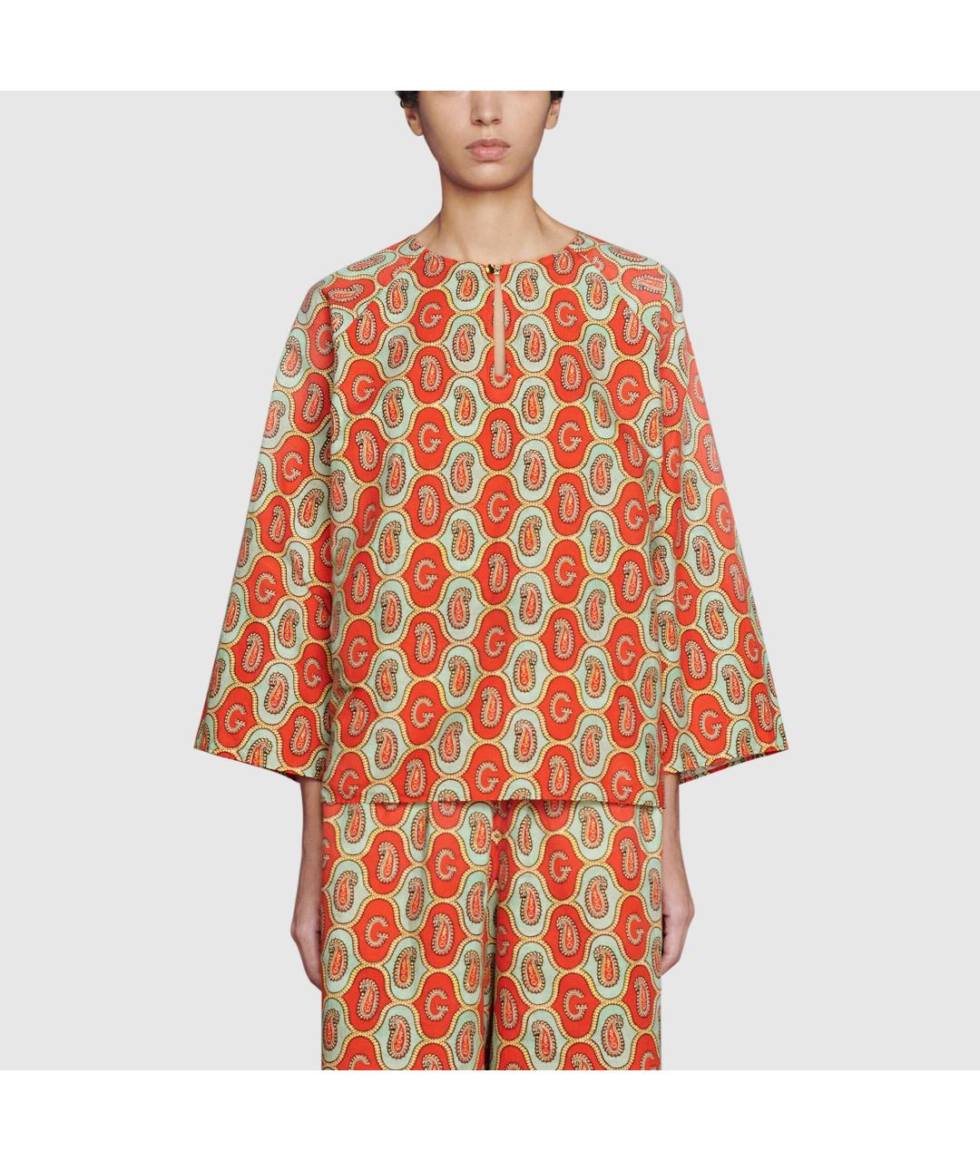 GUCCI Оранжевая кэжуал рубашка, фото 3