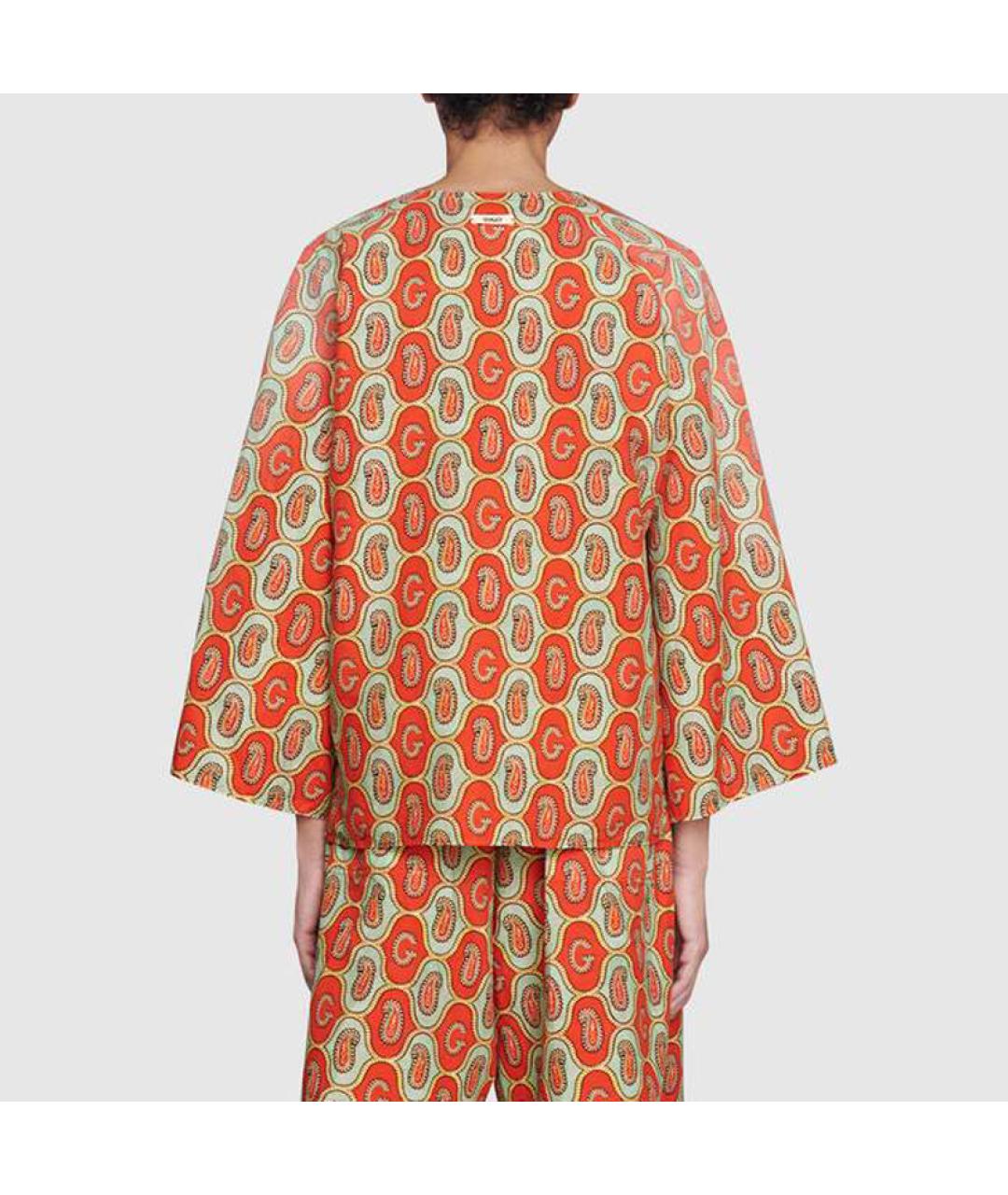 GUCCI Оранжевая кэжуал рубашка, фото 2