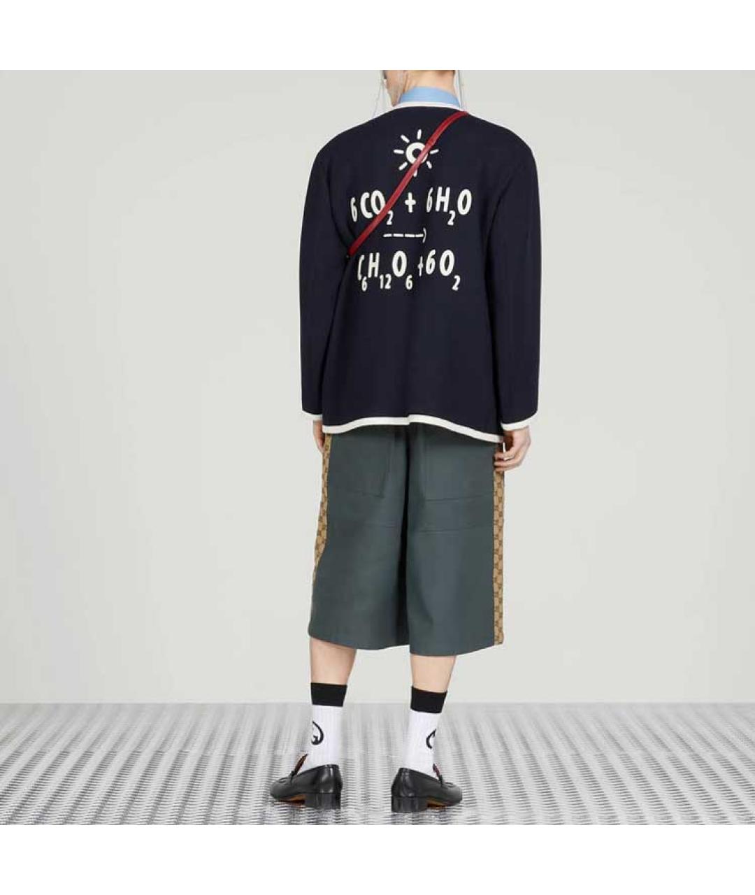 GUCCI Темно-синий пиджак, фото 5