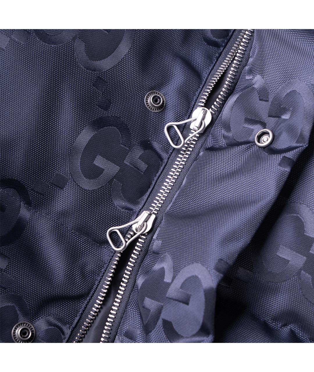 GUCCI Синий пуховик, фото 5
