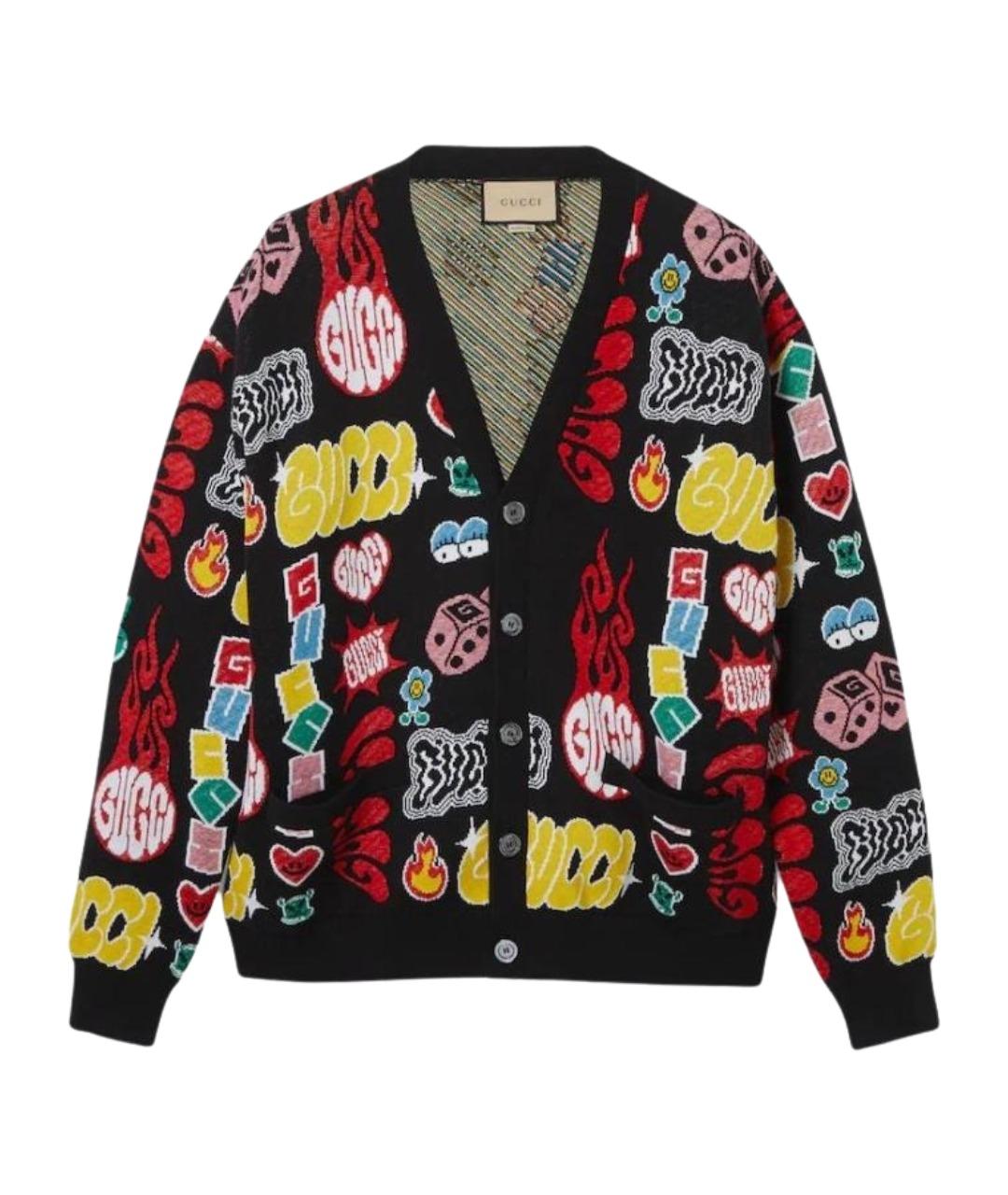 GUCCI Мульти кардиган, фото 1