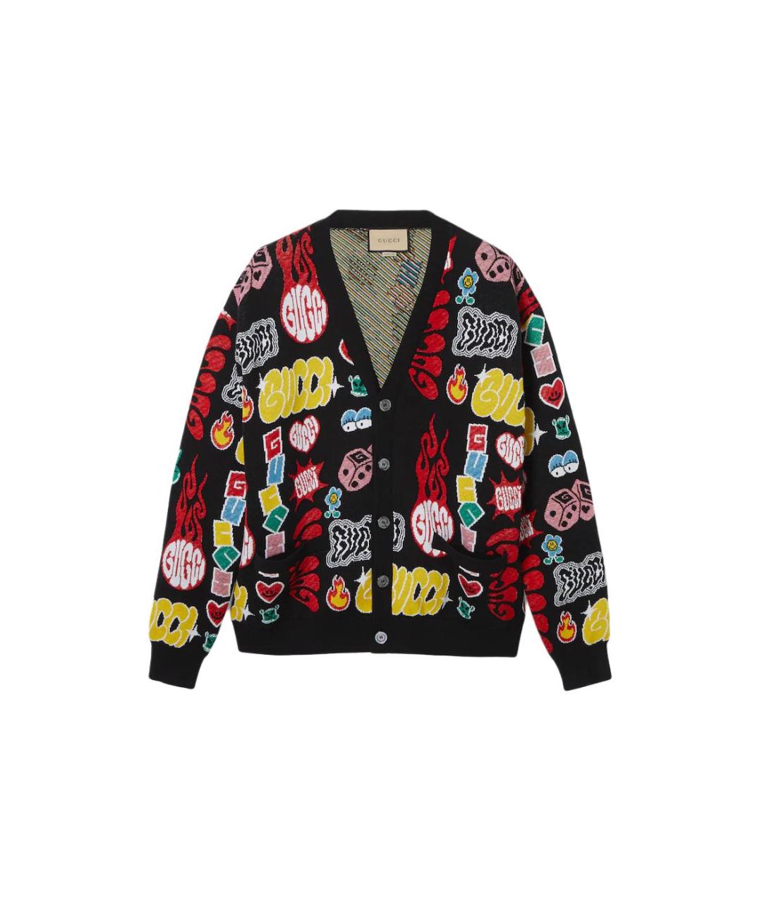 GUCCI Мульти кардиган, фото 6